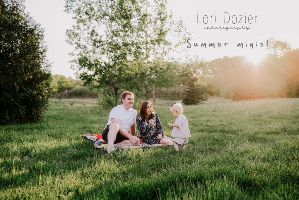 summer mini sessions